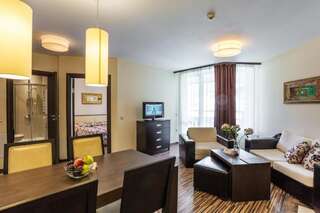 Отель Hotel Perun Lodge Банско Апартаменты с 1 спальней-9
